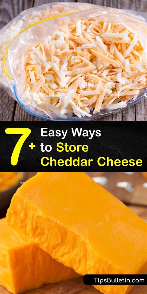 Cómo almacenar queso Cheddar